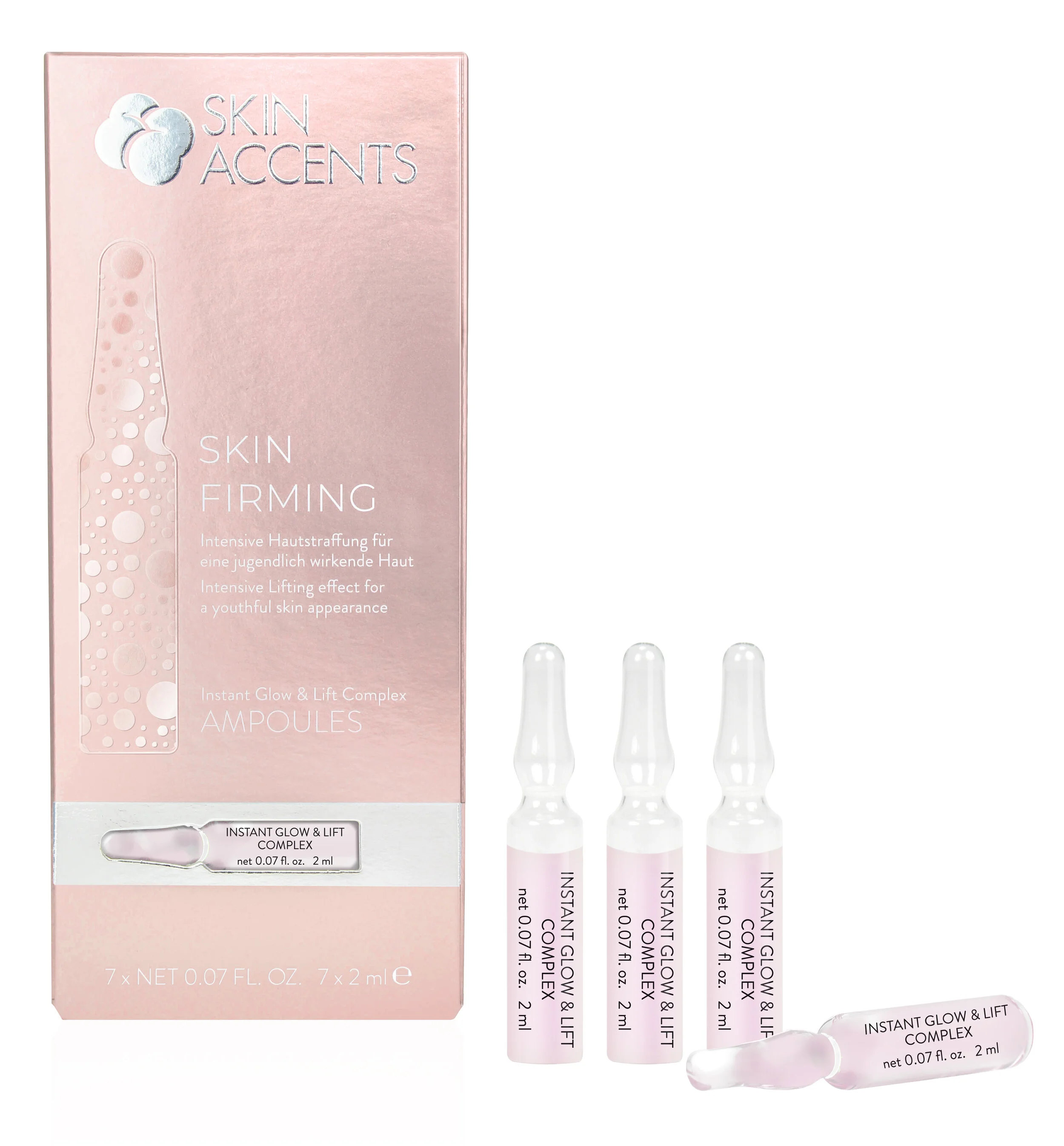Skin Accents Instant Glow & Lift Complex Ampoules — Ten Spa